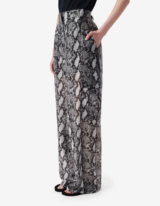 PRINTED CARGO PANTS