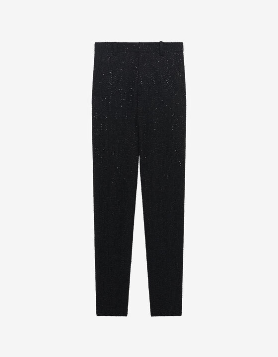 PANTALON À SEQUINS