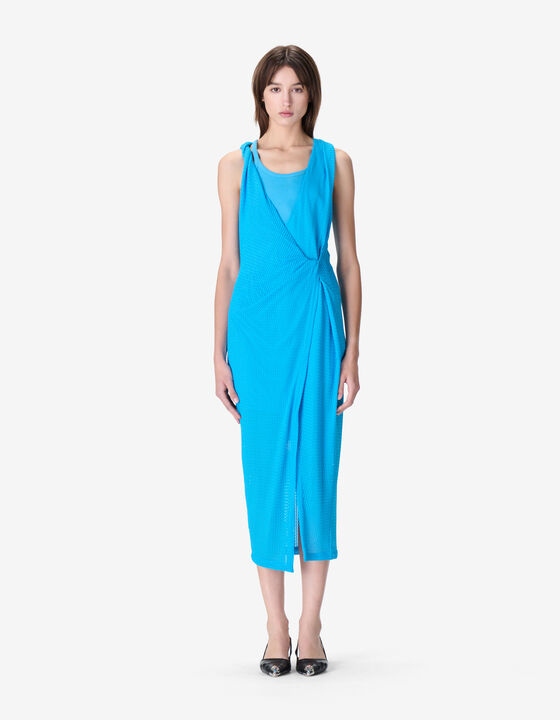 LONG KNITTED DRESS