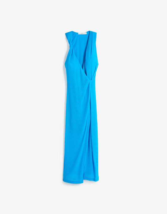 LONG KNITTED DRESS