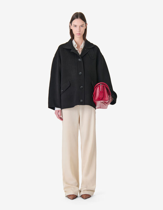 VESTE &Agrave; COL MONTANT