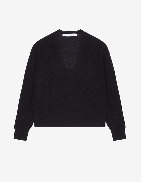 BALL ALPACA BLEND SWEATER