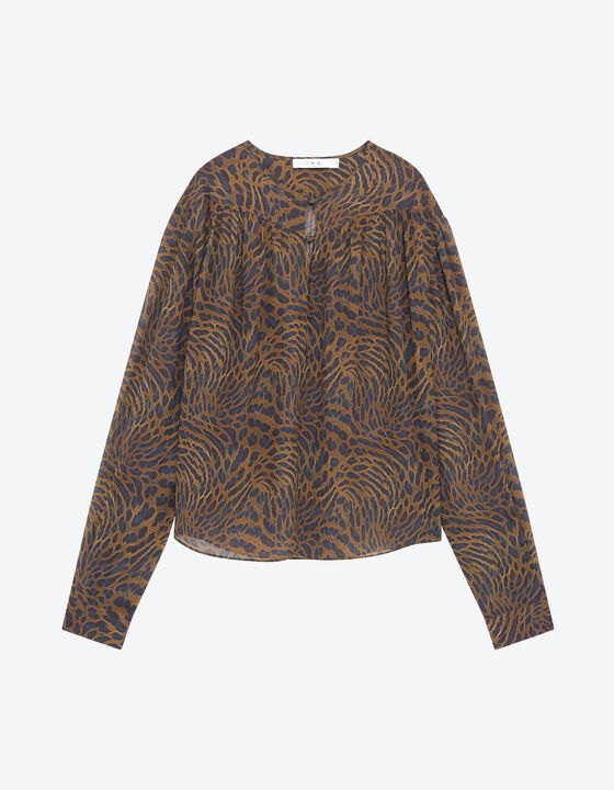 CHEMISIER À IMPRIMÉ