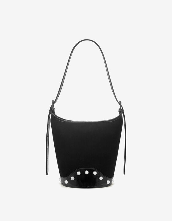 MINI STUDDED BUCKET BAG