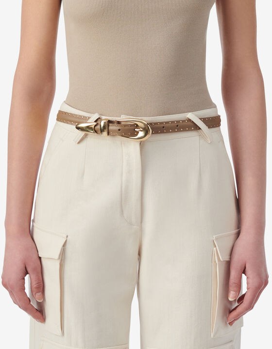 GOLD STUDDED BELT