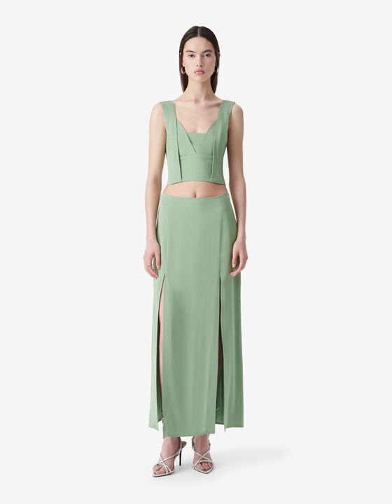 LONG SKIRT WITH SLITS