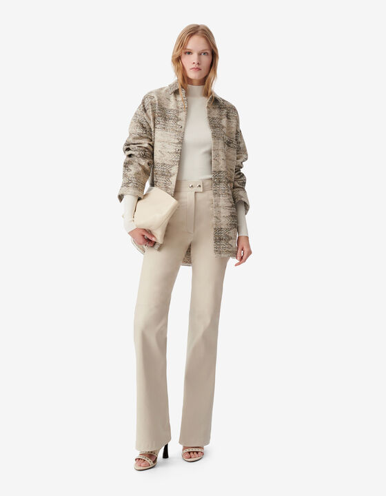 JACQUARD OVERSHIRT