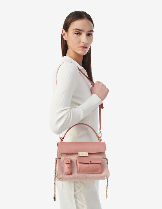 LINEN SHOULDER BAG