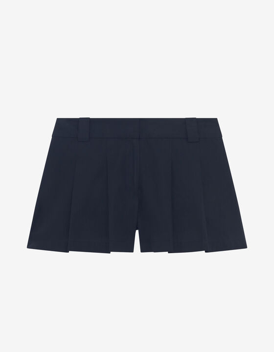 SHORT COURT EN POPELINE