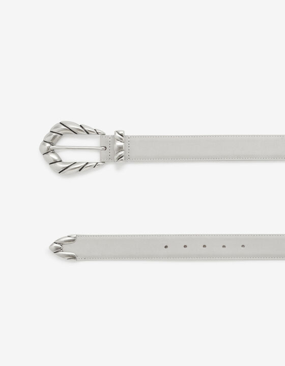 CEINTURE EN CUIR SUEDE