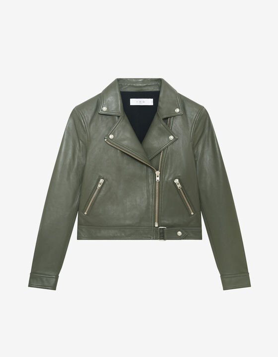 VESTE EN CUIR