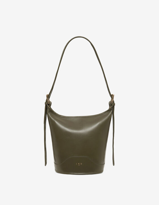 SAC SEAU MINI EN CUIR