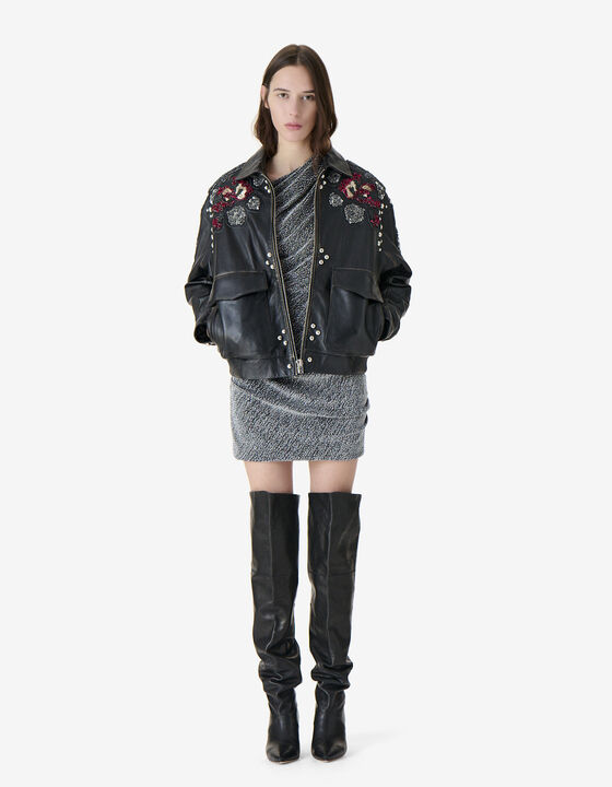 VESTE EN CUIR