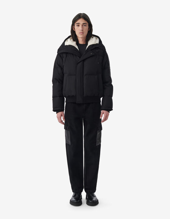 HOODED DOWN JACKET