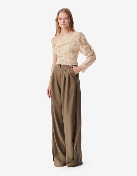 ONE SHOULDER CROP TOP