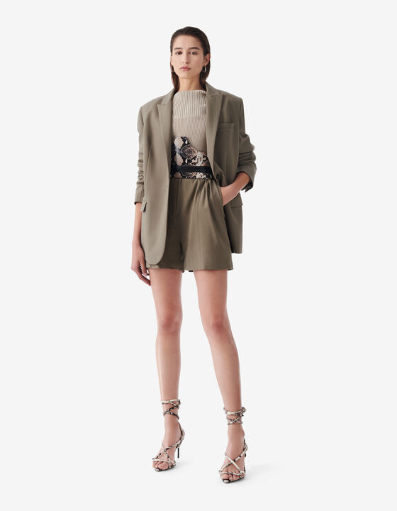 STRAIGHT BLAZER