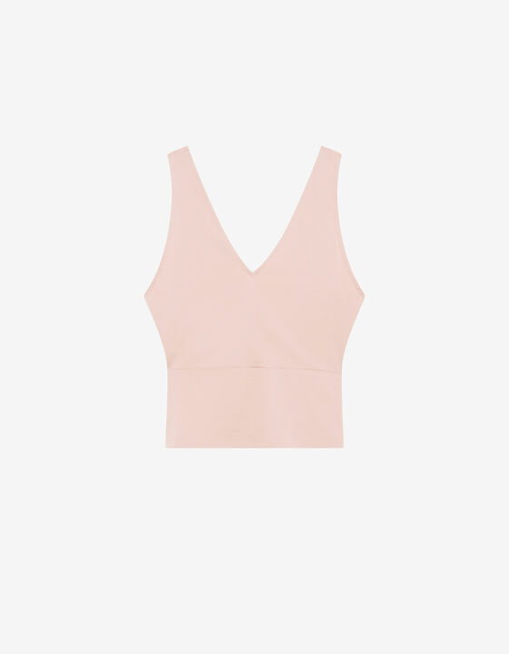 FITTED TOP WITH BOW