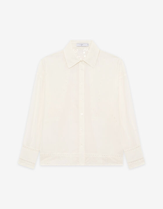 CHEMISE À BRODERIE