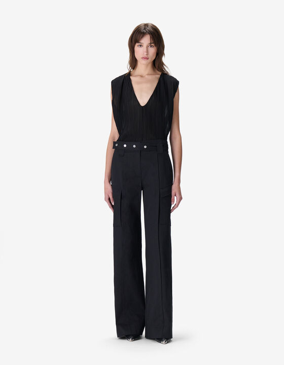 PANTALON TAILLE HAUTE