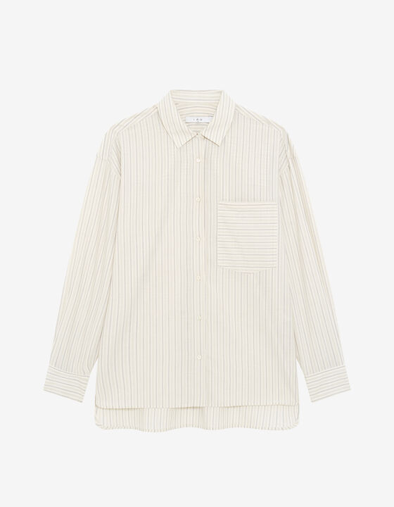 CHEMISE À RAYURES