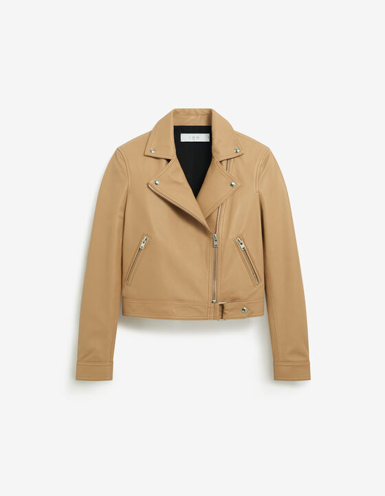 VESTE EN CUIR