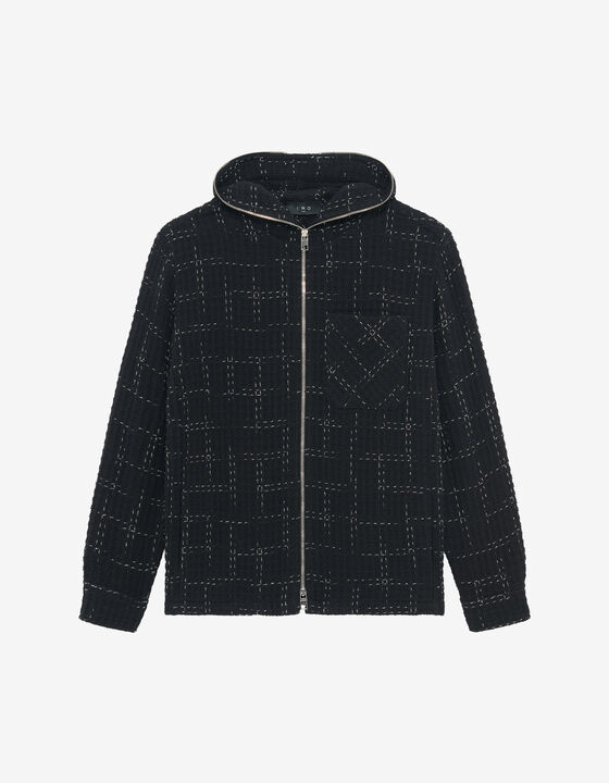 HOODED OVERSHIRT