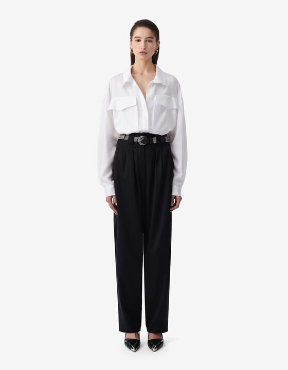 CHEMISE COL MONTANT