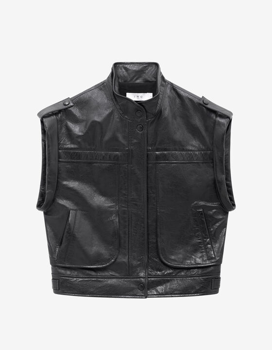 VESTE EN CUIR