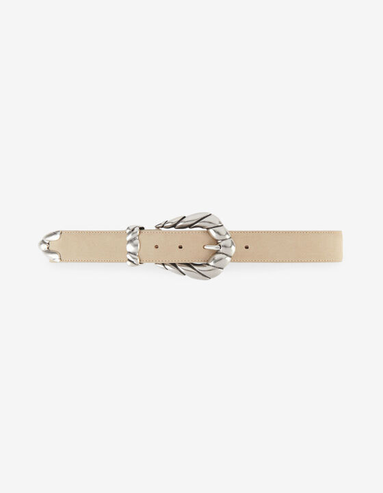 CEINTURE EN CUIR SUEDE