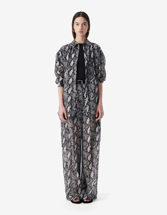 LONG PRINTED SHIRT