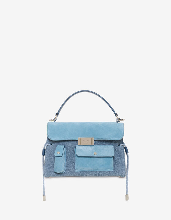 LINEN SHOULDER BAG