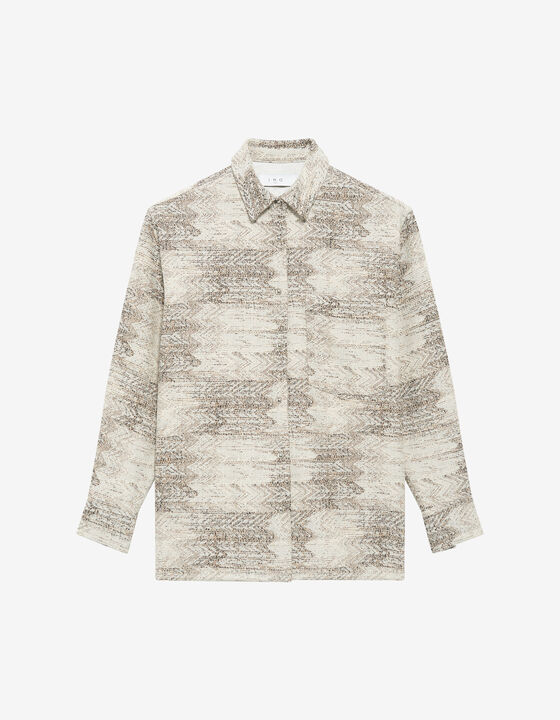 JACQUARD OVERSHIRT