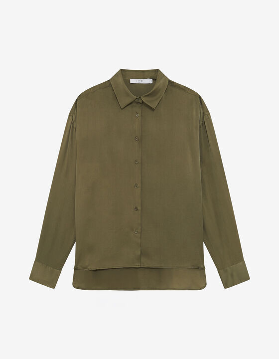 CHEMISE FLUIDE EN SOIE
