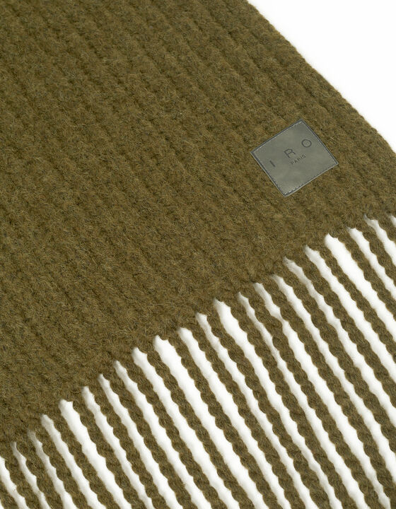 ÉCHARPE À FRANGES
