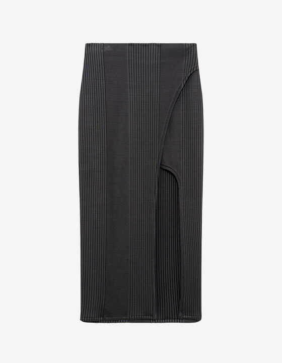 MIDI WRAP SKIRT