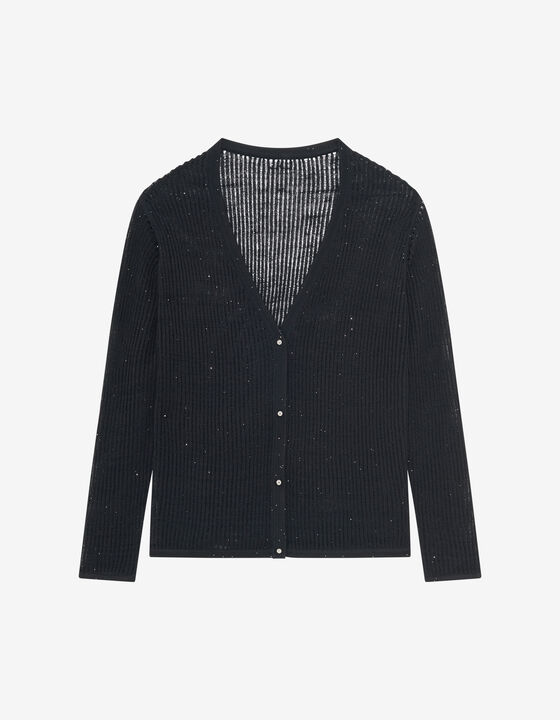 SEQUIN CARDIGAN