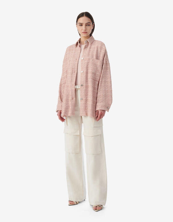 TWEED OVERSHIRT