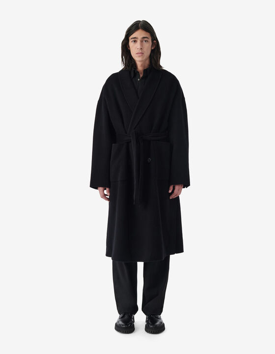 LONG BELTED COAT