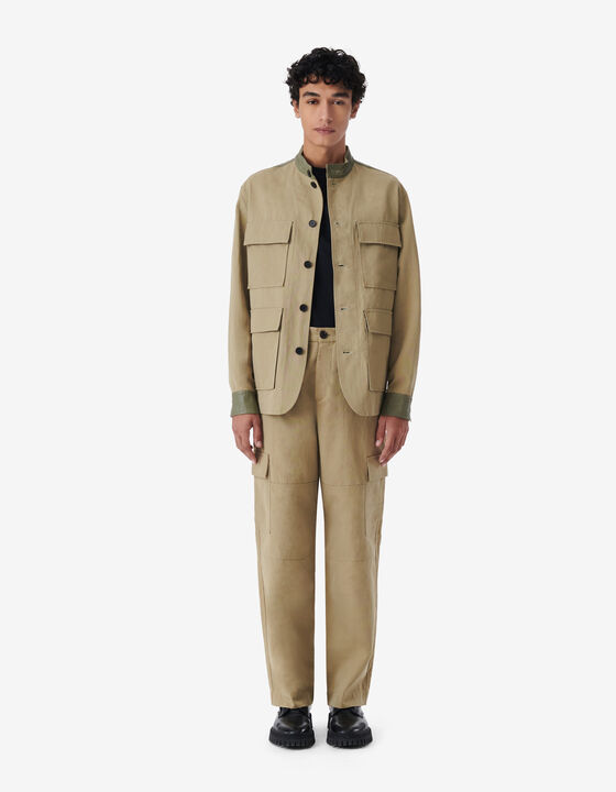 LONG-SLEEVED OVERSHIRT