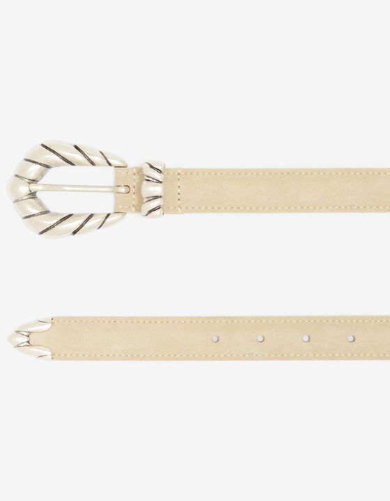 CEINTURE EN CUIR BABY SUÈDE