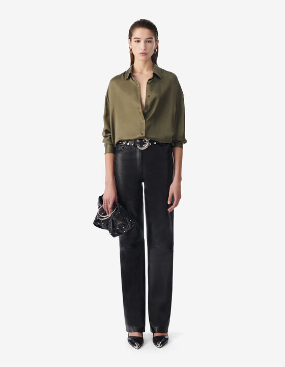 CHEMISE FLUIDE EN SOIE