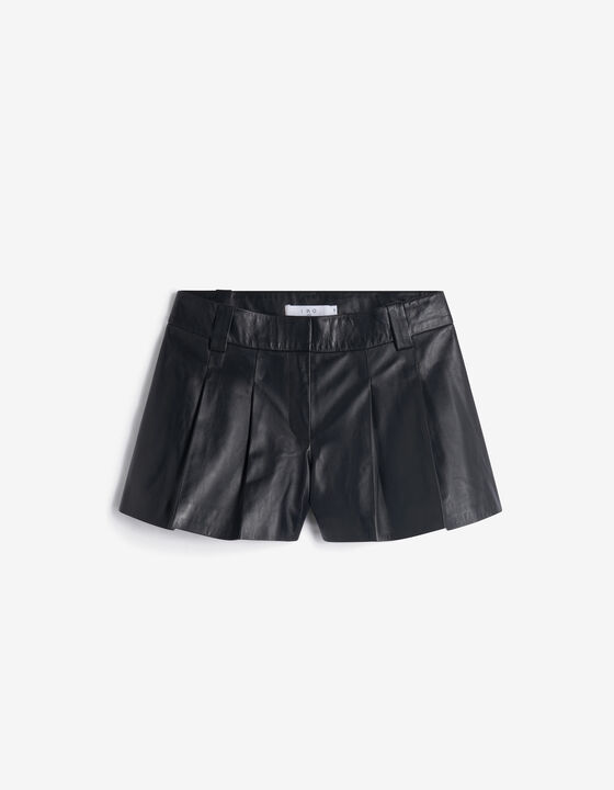 LEATHER SKORTS