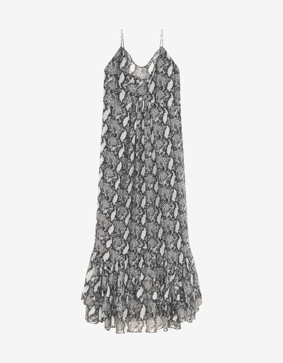 LONG PRINT DRESS