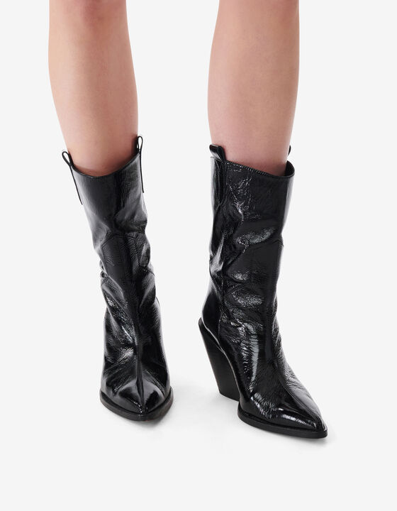 LEATHER BOOTIES
