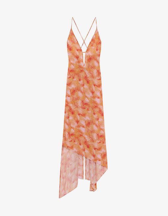 LONG PRINT DRESS