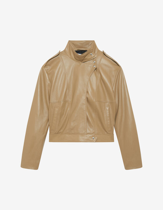 VESTE EN CUIR