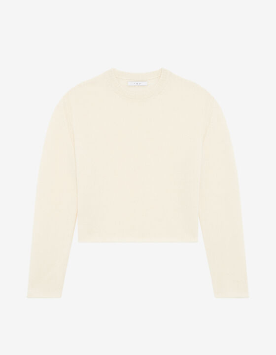 ALPACA ROUND NECK SWEATER