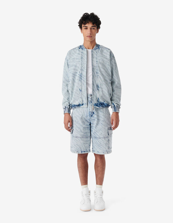 BOMBER EN DENIM