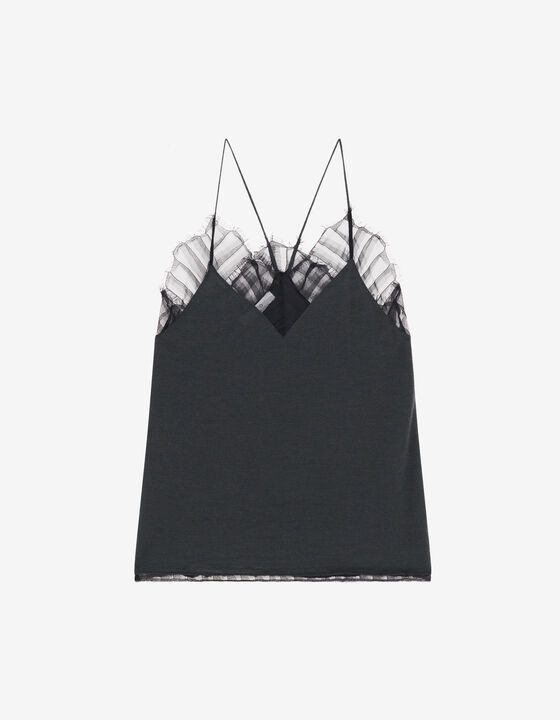 TOP À DENTELLE