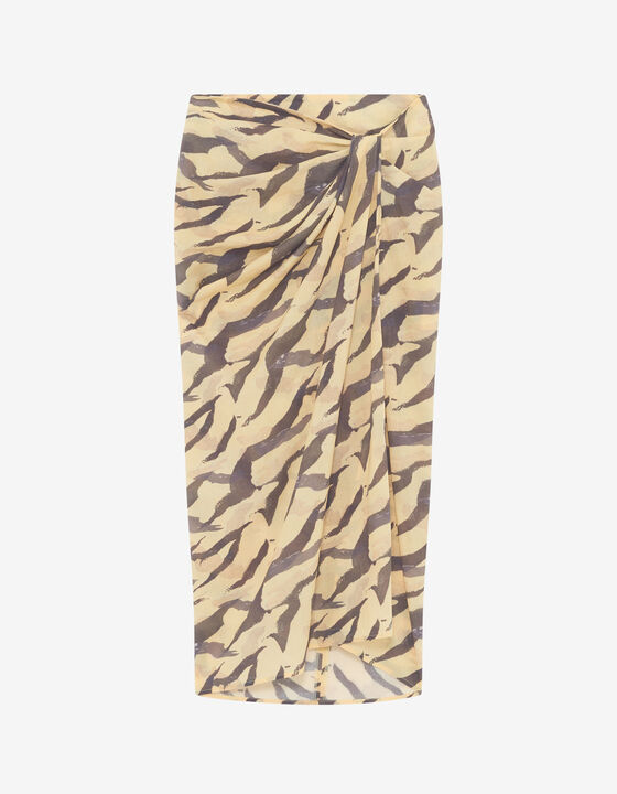PRINTED SKIRT